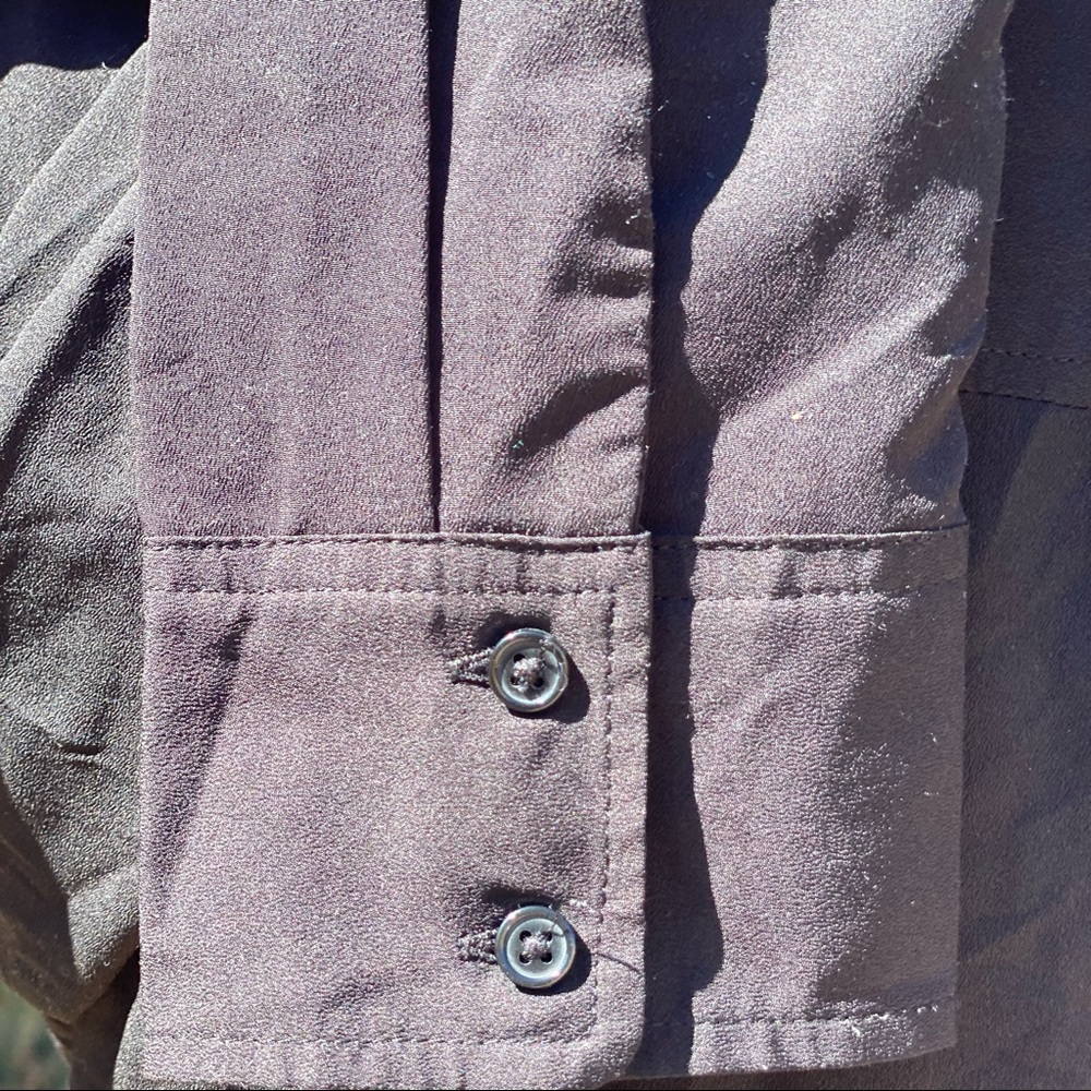 Long Black Button Down - image 8